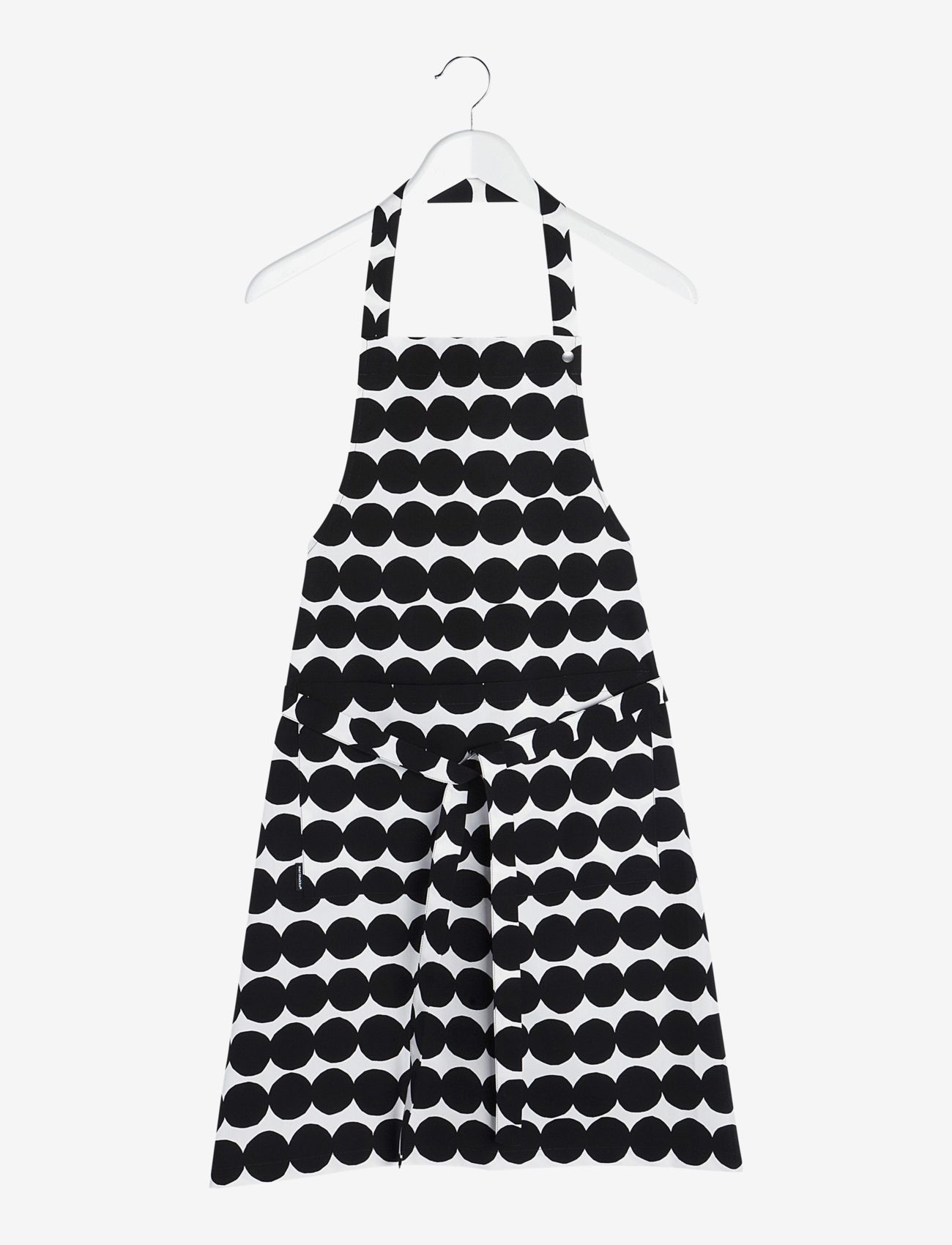 RÄSYMATTO APRON - WHITE, BLACK
