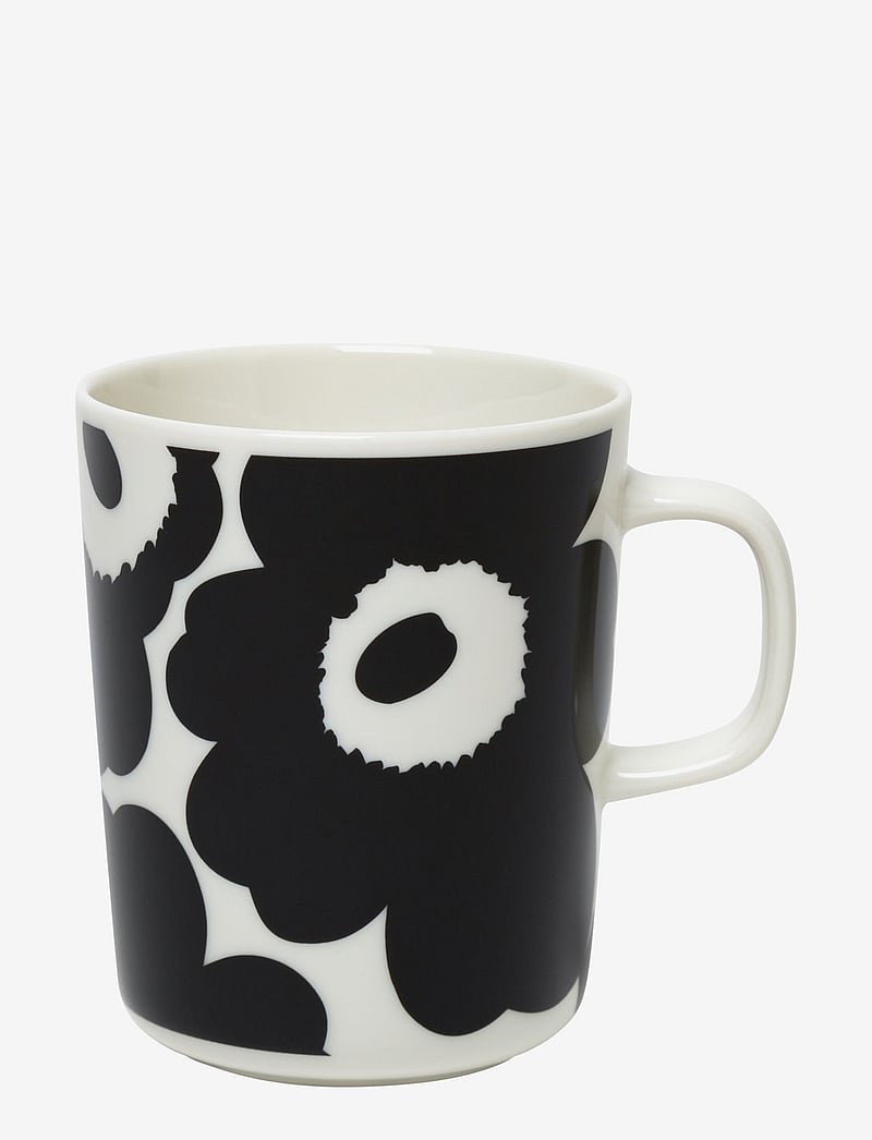 Marimekko Home - UNIKKO MUG 2,5DL - teetassid - white, black - 1