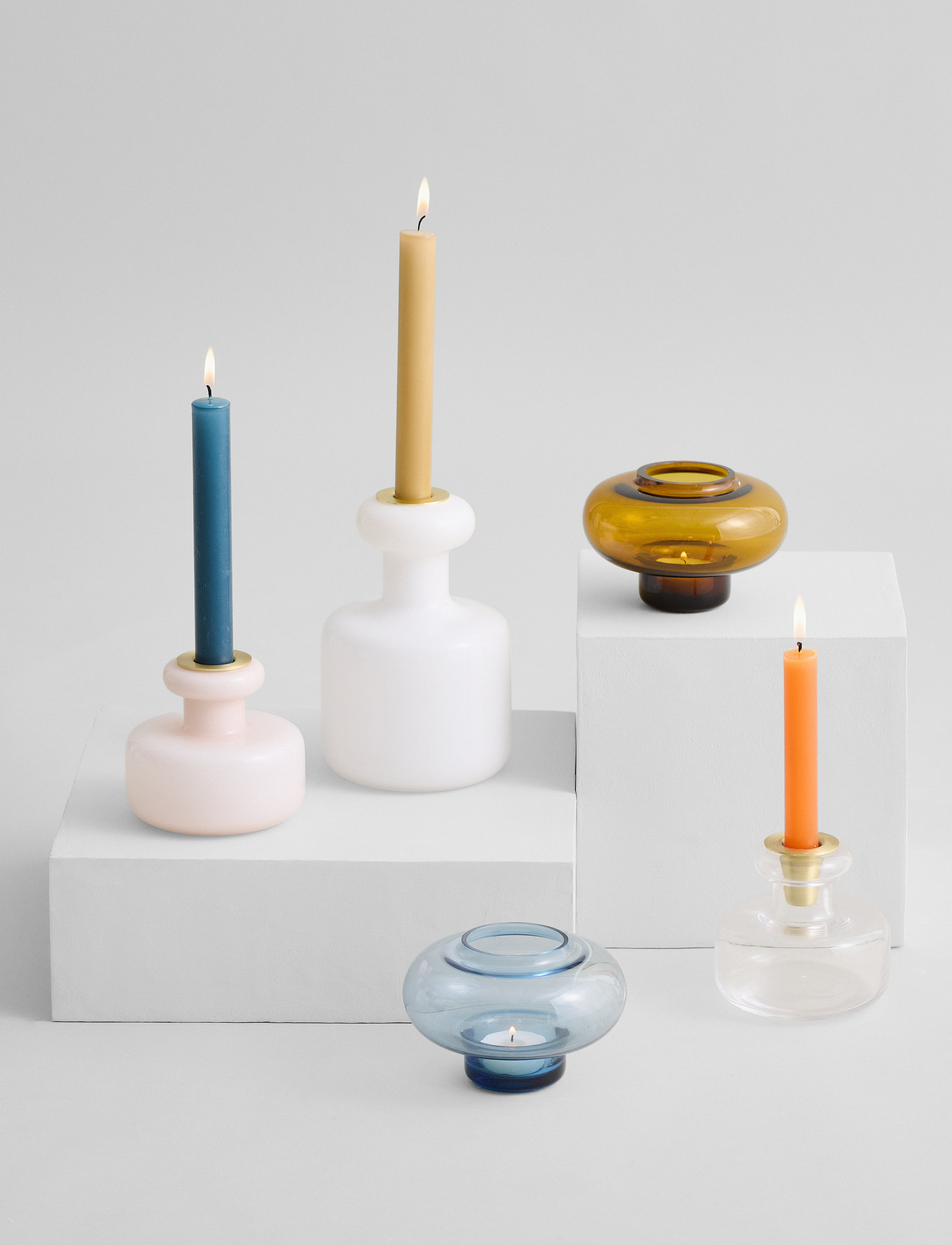 Marimekko Home Puteli, H:9.5 cm, Gold, Lysestager & Lanterner > Lysestager, Unisex
