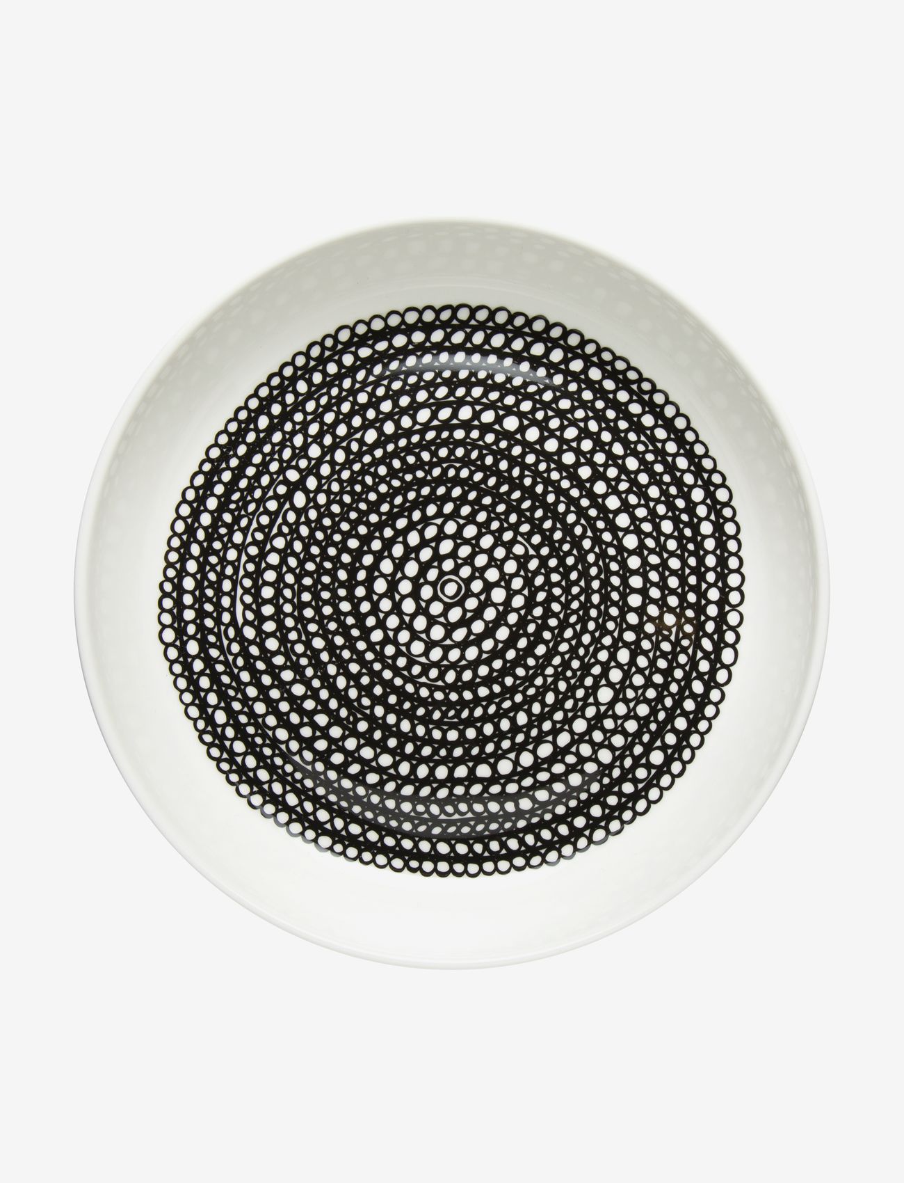 Marimekko Home - SIIRTOLAPUUT. PLATE 20,5 CM - frühstücksteller - white, black - 1