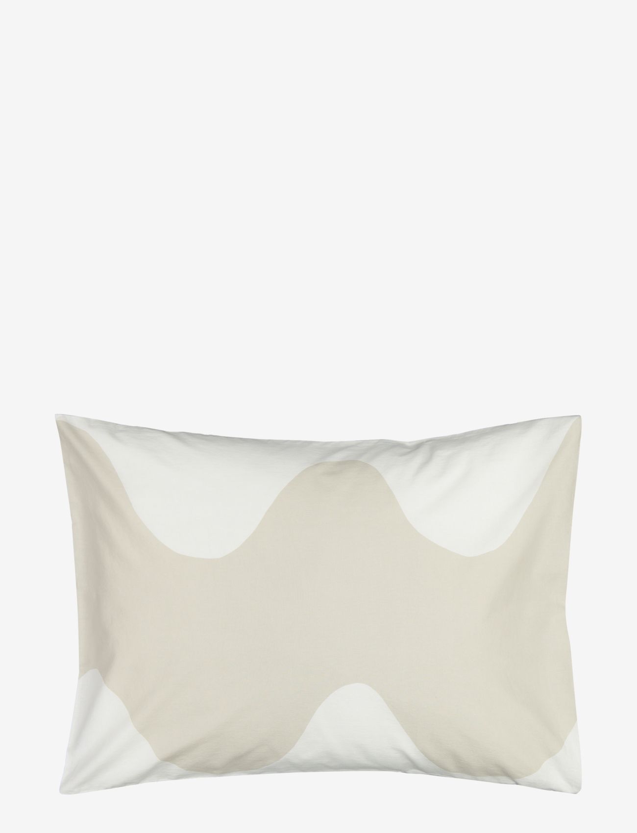 Marimekko Home - LOKKI PILLOW CASE - laveste priser - white, beige - 0