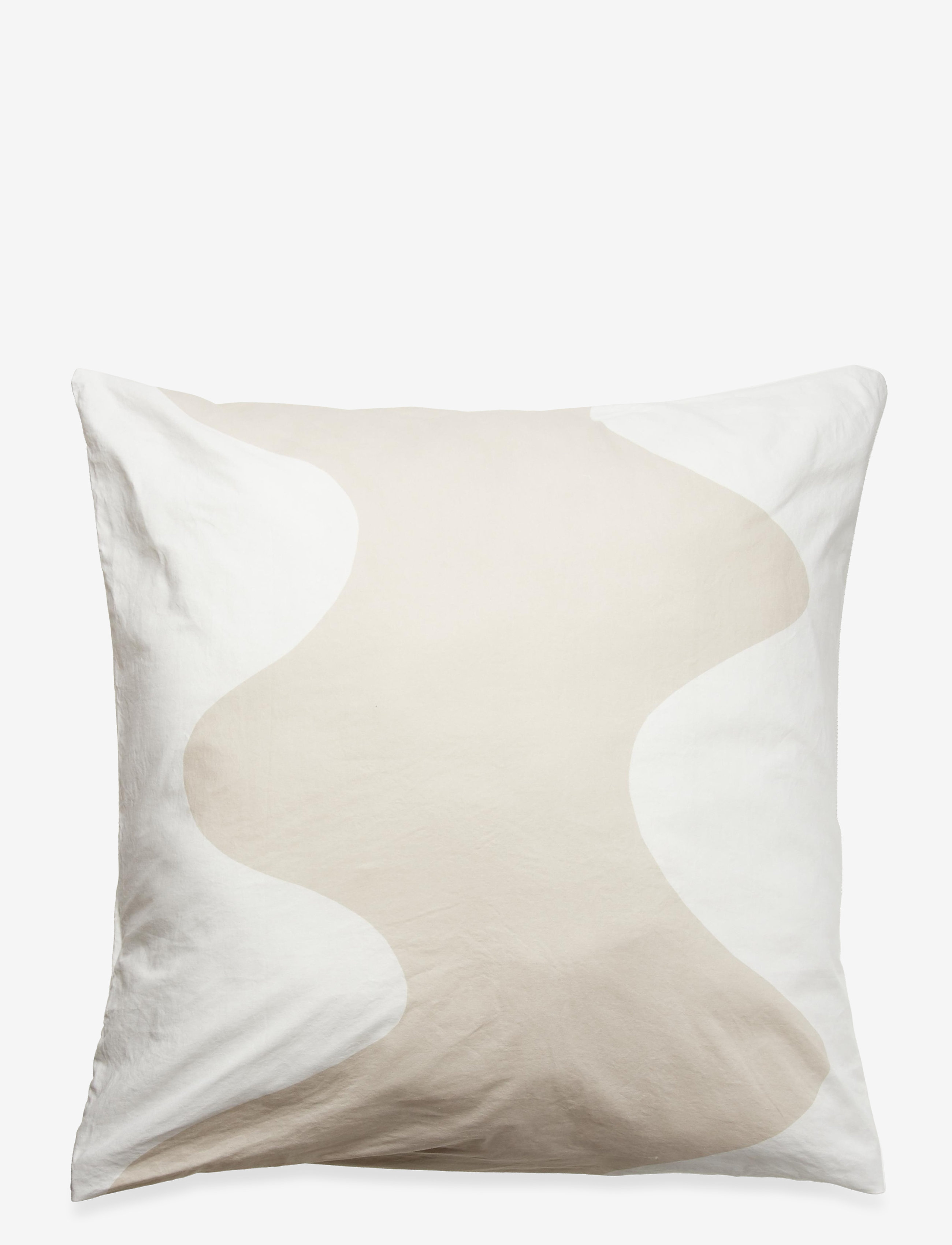 Marimekko Home LOKKI PC 63X63-65X65 CM - Bedroom Textiles - WHITE, BEIGE / beige