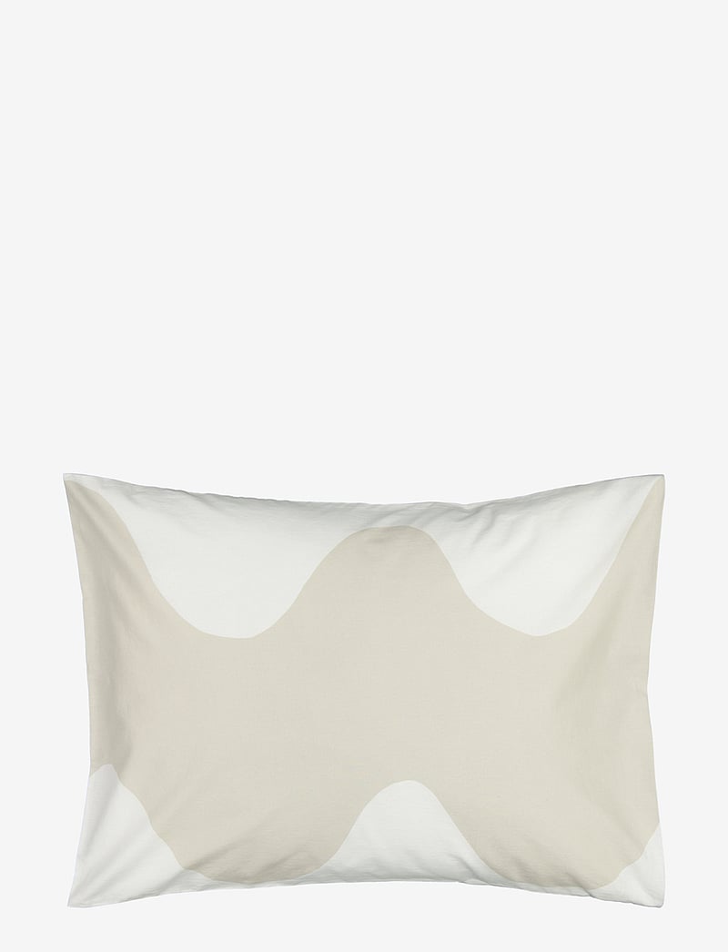 Marimekko Home - LOKKI PC 50X70/75 CM - pillow cases - white, beige - 0