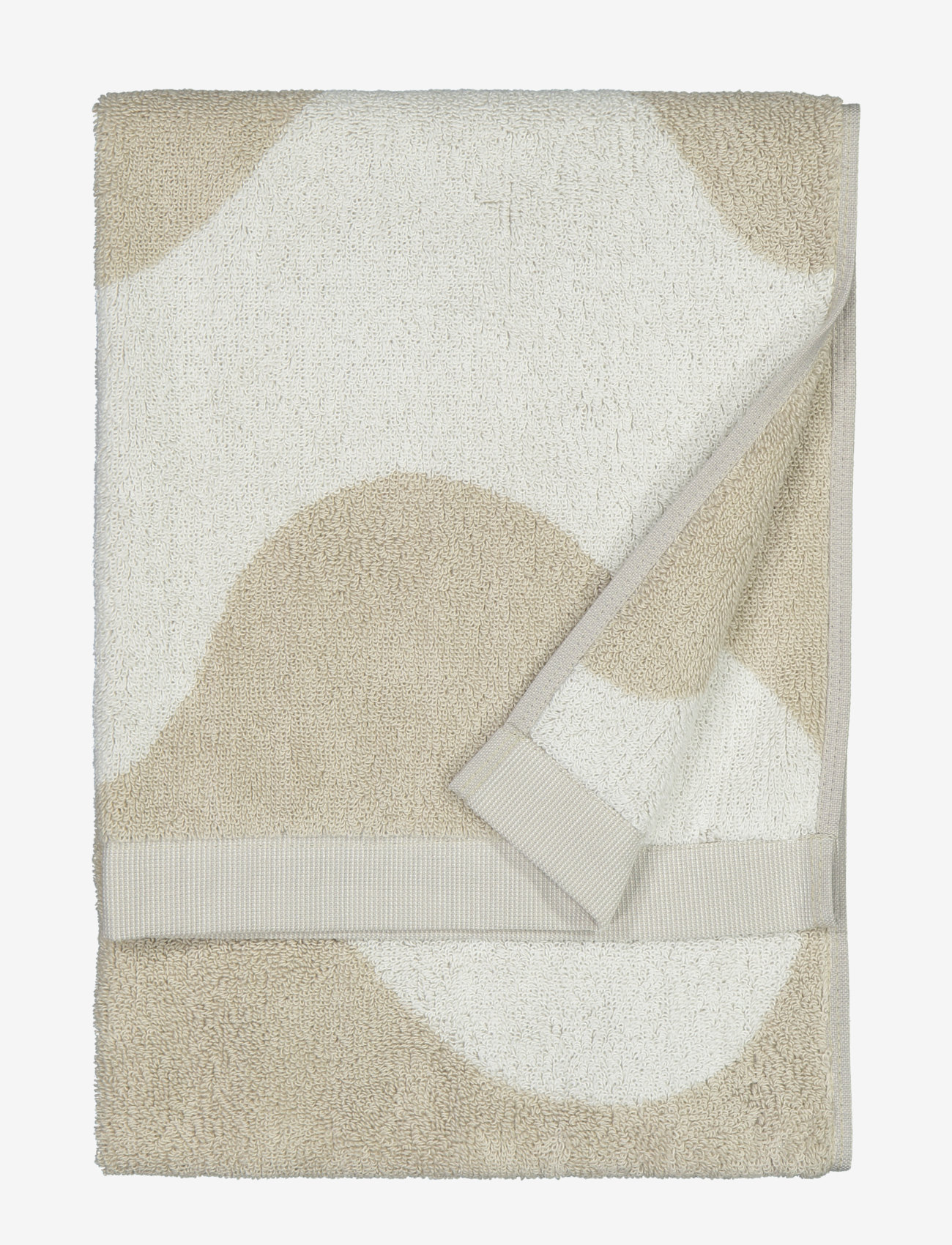 Marimekko Home - LOKKI HAND TOWEL - de laveste prisene - beige, white - 0