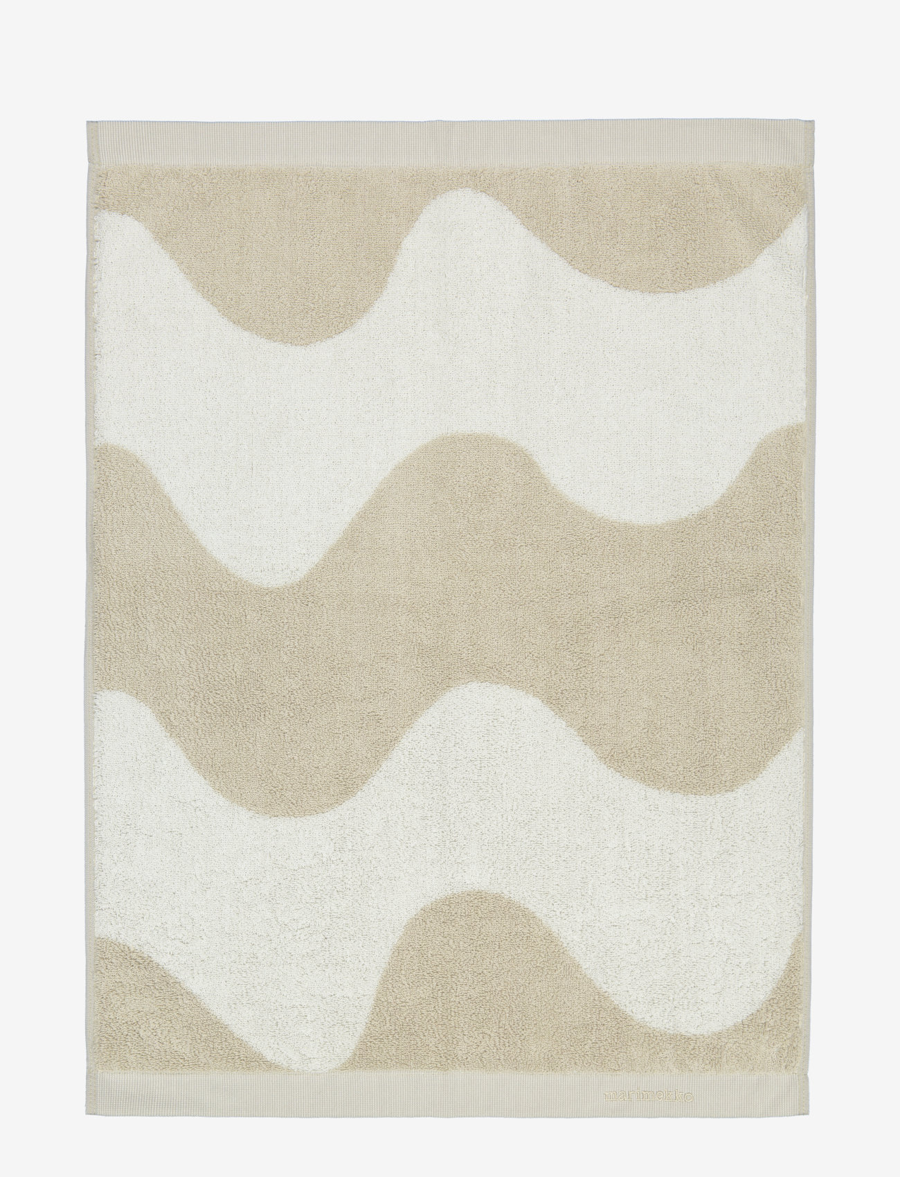 Marimekko Home - LOKKI HAND TOWEL - laveste priser - beige, white - 1