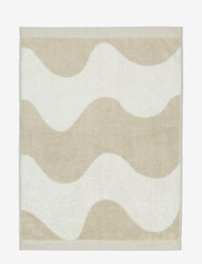 Marimekko Home - LOKKI HAND TOWEL - laveste priser - beige, white - 1