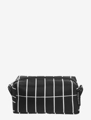 Marimekko Home - TIISE PIENI TIILISKIVI COSMETIC BAG - kosmetikos reikmenų krepšiai - black/white - 0