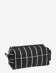 Marimekko Home - TIISE PIENI TIILISKIVI COSMETIC BAG - kosmetikos reikmenų krepšiai - black/white - 1