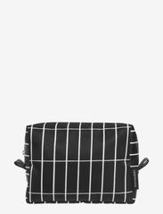 Marimekko Home - VILJA PIENI TIILISKIVI COSMETIC BAG - toiletry bags - black/white - 1