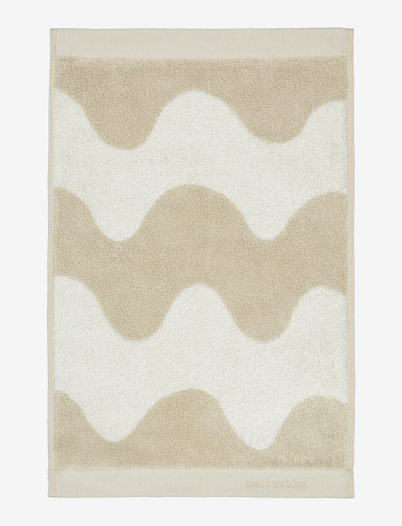 Marimekko Home - LOKKI GUEST TOWEL - lowest prices - beige, white - 1