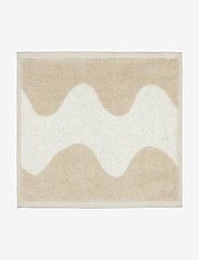 Marimekko Home - LOKKI MINI TOWEL - najniższe ceny - beige, white - 0