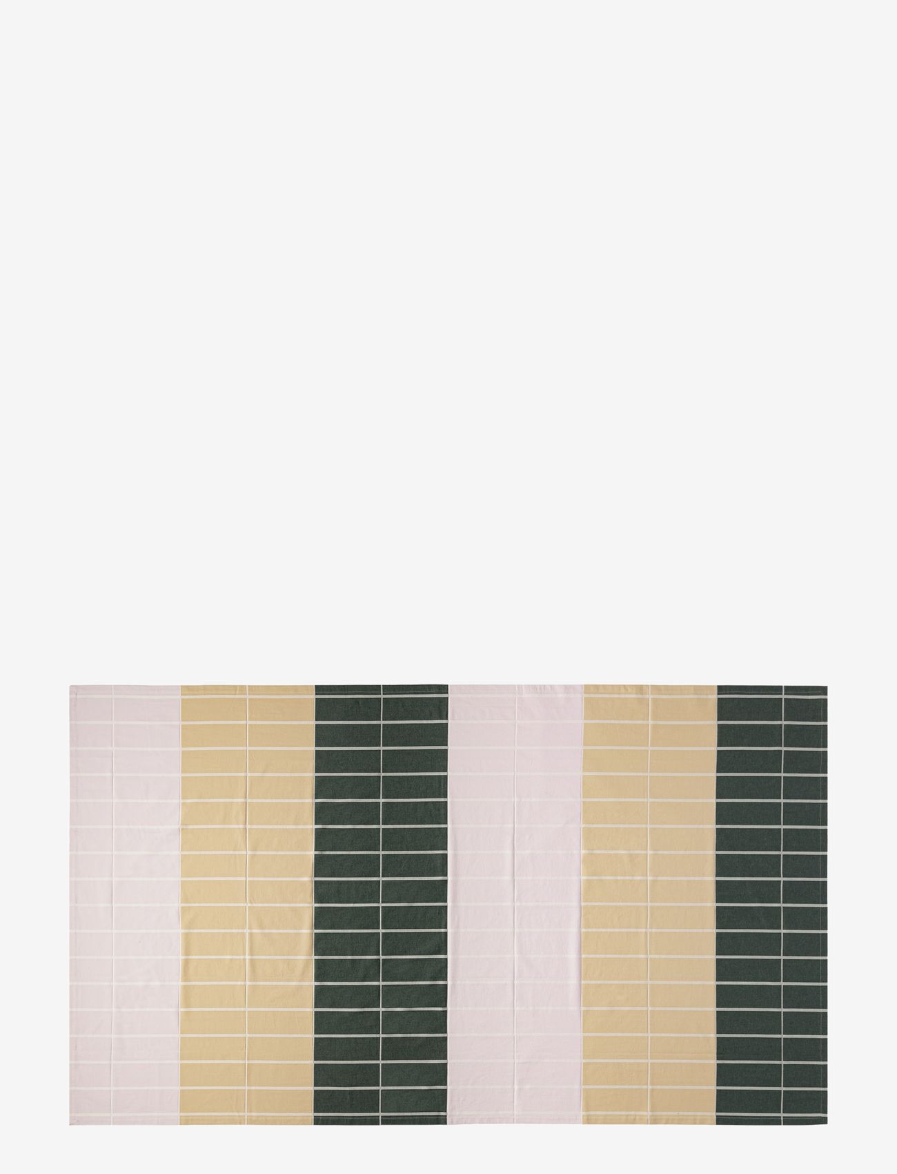 Marimekko Home - TIILISKIVI TABLECLOTH 156X280 - obrusy i bieżniki - beige,pink,dark green - 1