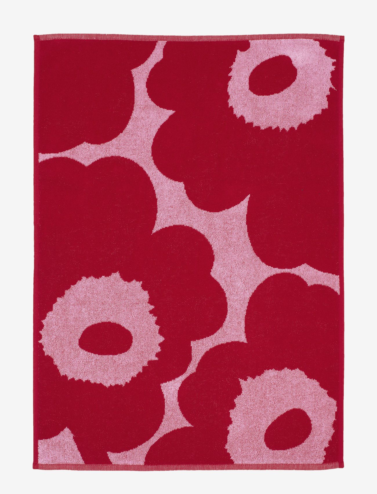 Marimekko Home - UNIKKO HAND TOWEL 50X70 CM - lägsta priserna - pink/red - 1