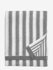 Marimekko Home - KAKSI RAITAA BATH TOWEL 70X150 - essuie-mains & serviettes de bain - white/grey - 0