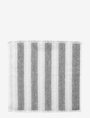 Marimekko Home - KAKSI RAITAA MINI TOWEL 30X30 - de laveste prisene - white/grey - 0