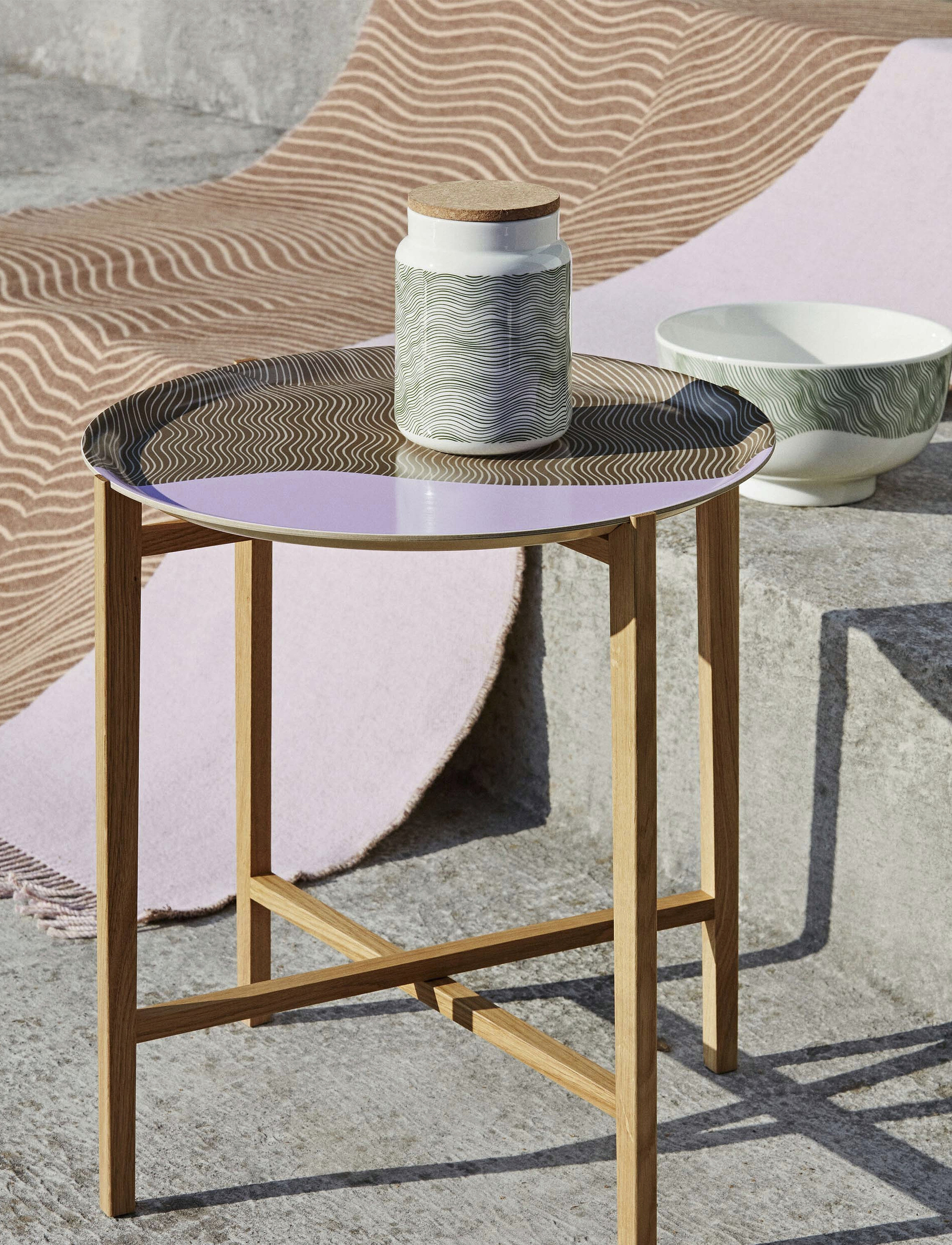Marimekko Home - TRAY STAND - lauad - oak - 4