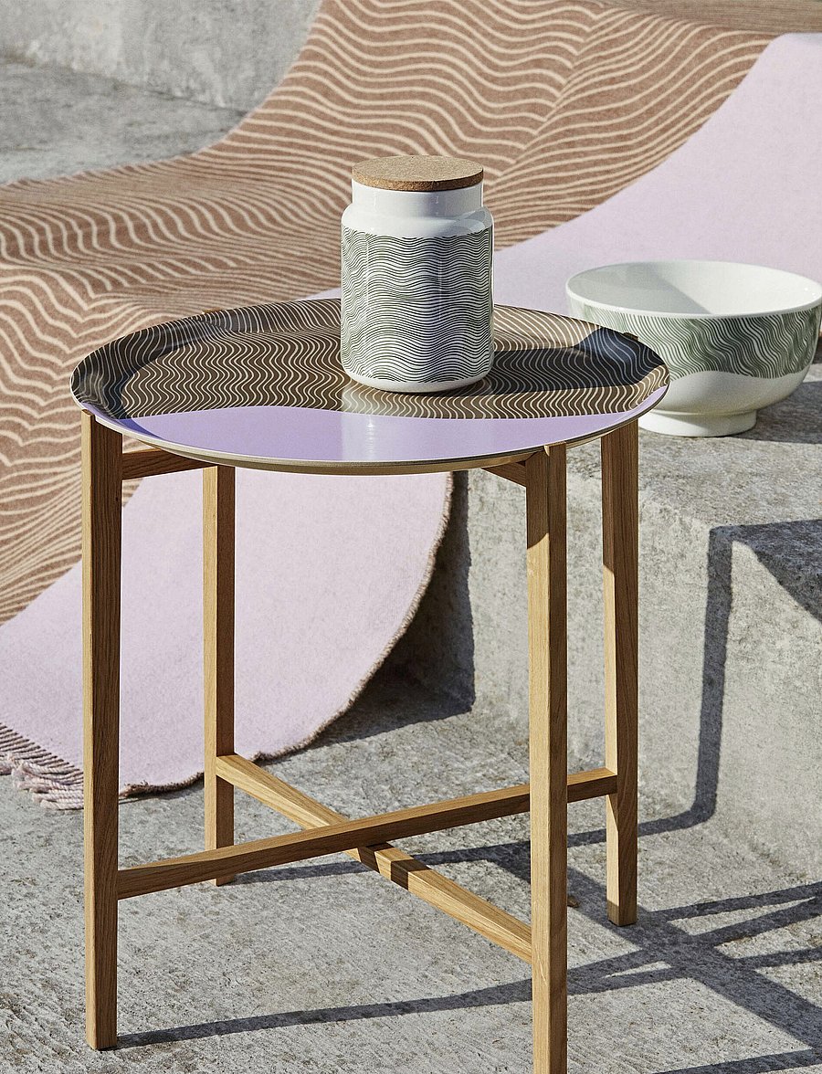 Marimekko Home - TRAY STAND - lauad - oak - 4