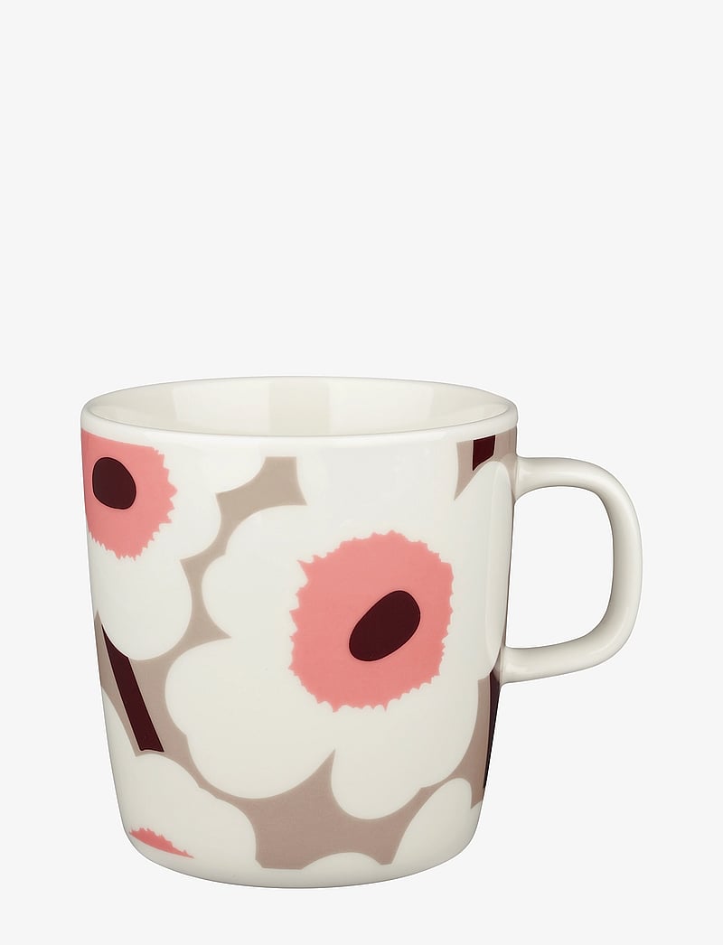 Marimekko Home - UNIKKO MUG 4 DL - white,clay,powder,dark wine - 0