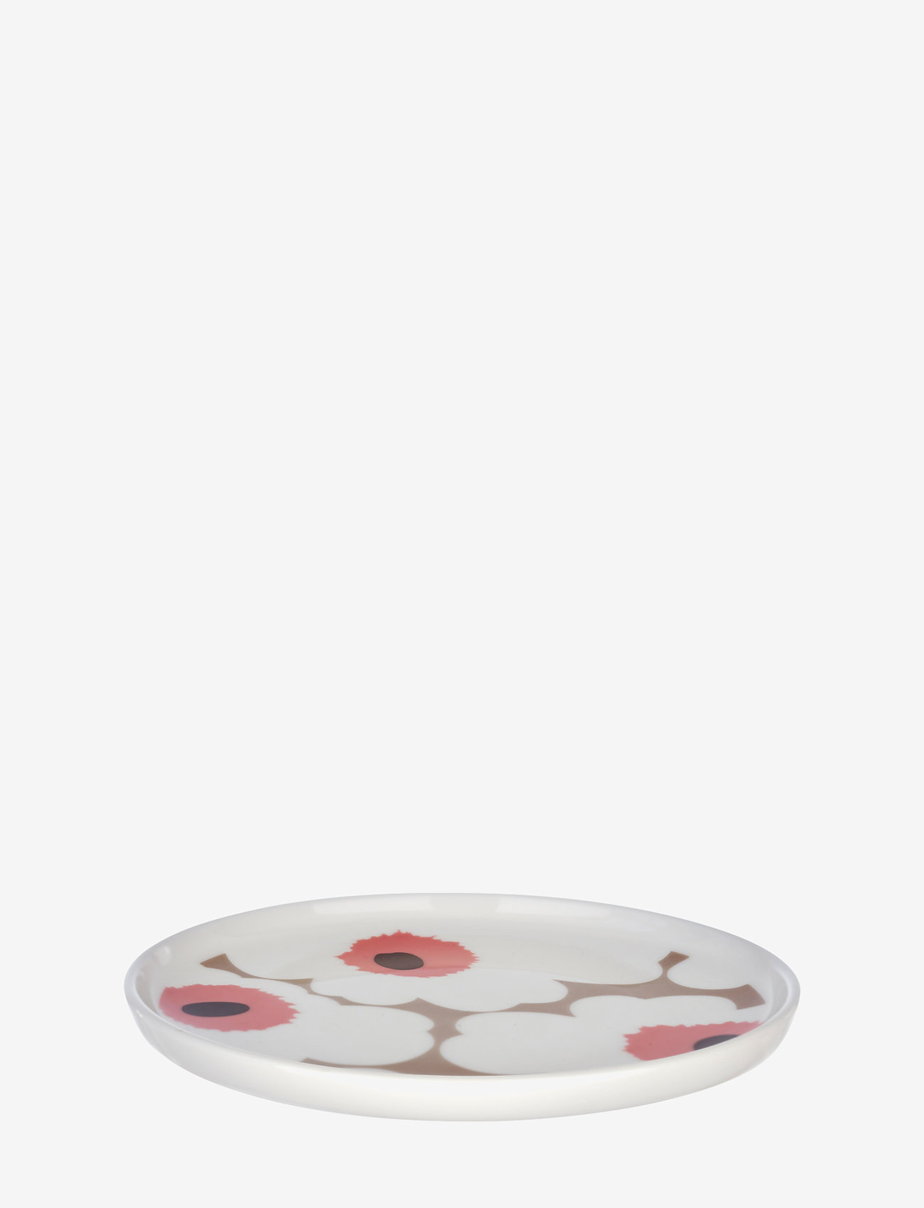 Marimekko Home - UNIKKO PLATE 13,5 CM - white,clay,powder,dark wine - 1