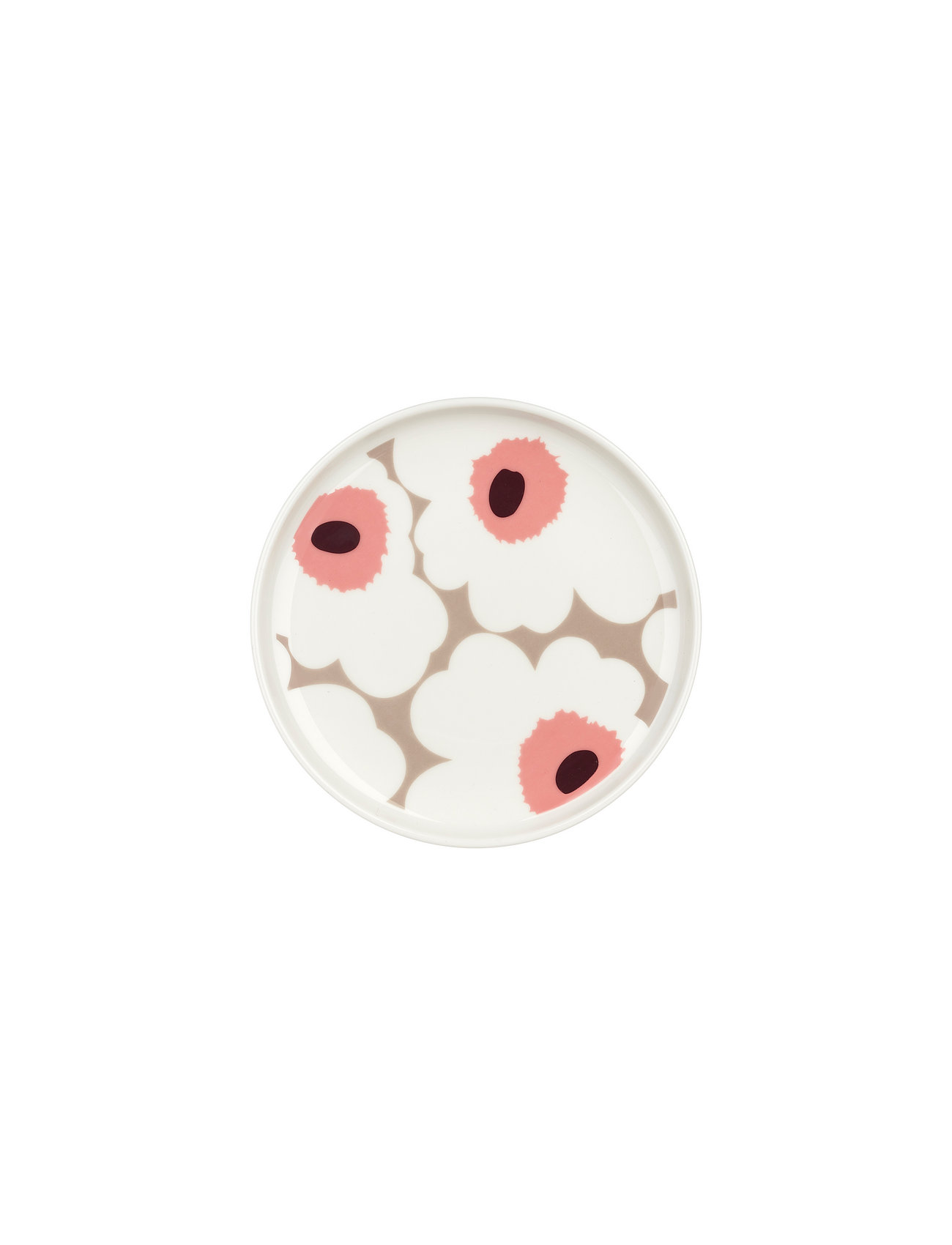 Marimekko Home Unikko Plate 13,5 cm, Ø 13.5 cm, Multi/patterned, Tallerkener > Små Tallerkener, Unisex