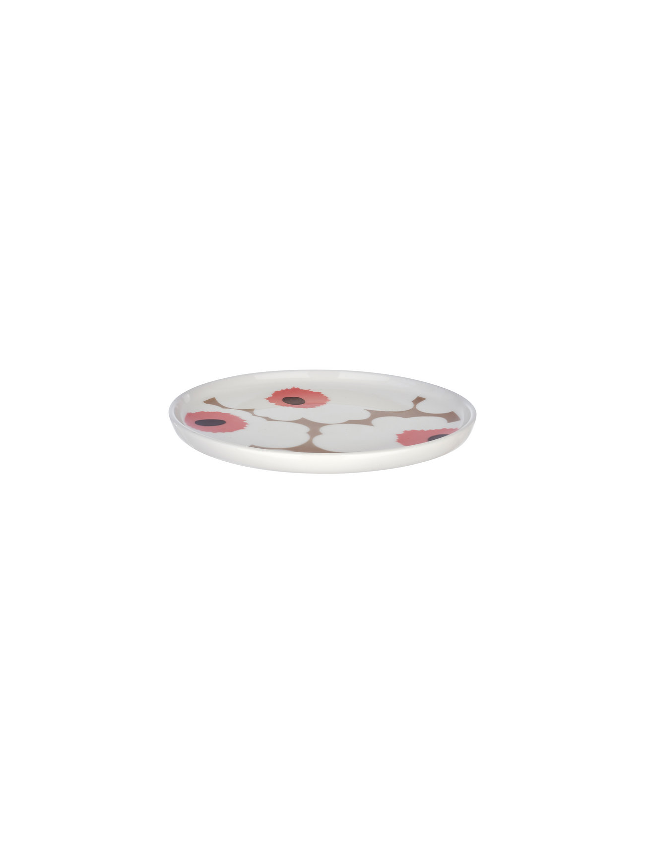 Marimekko Home - UNIKKO PLATE 13,5 CM - frühstücksteller - white,clay,powder,dark wine - 3