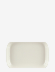 SIIRTOL. SERVING DISH 18X25CM - WHITE, CLAY