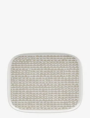 Marimekko Home - PAPAJO PLATE 12X15CM - mažiausios kainos - white, beige - 0