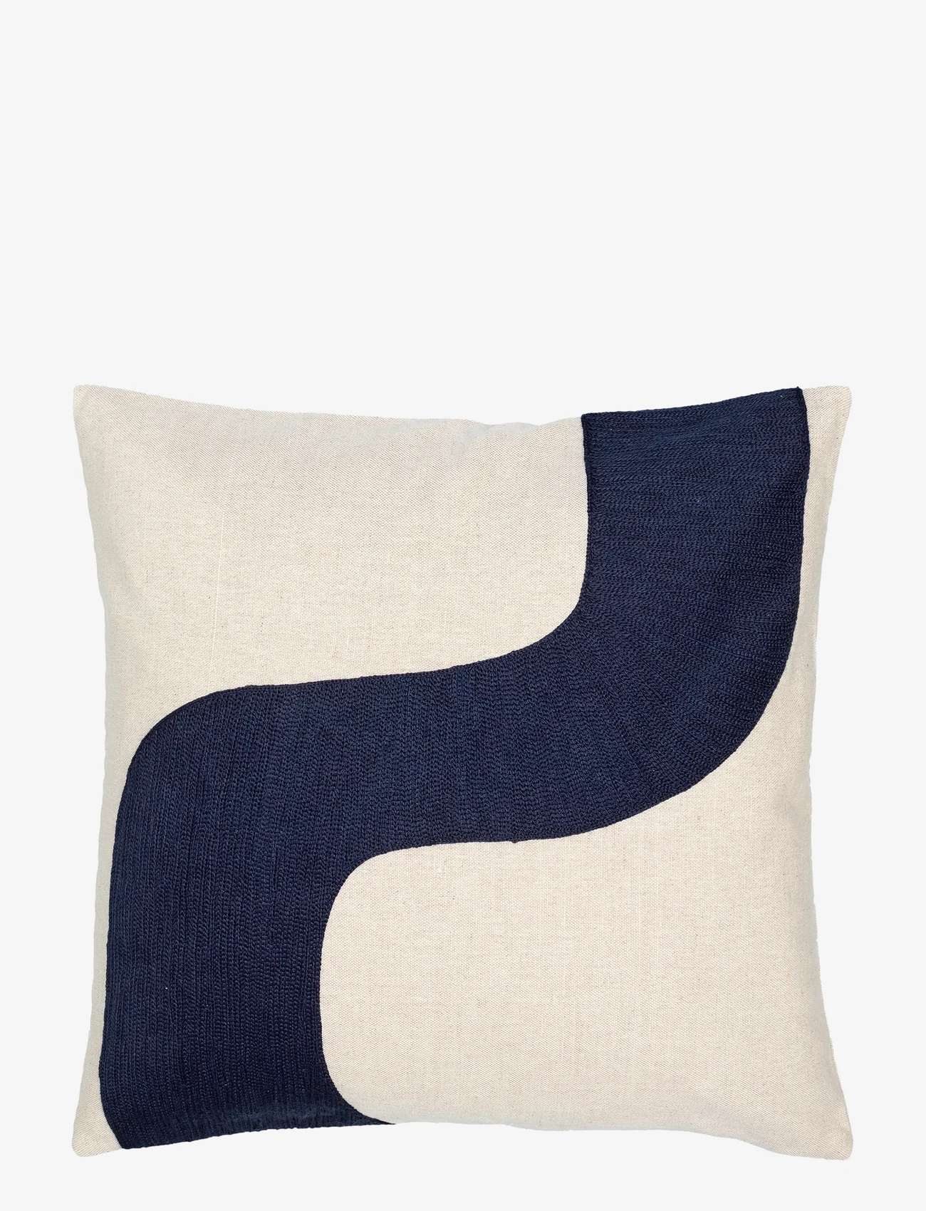 Marimekko Home - SEIREENI CUSHION COVER 50X50 - cushion covers - linen, dark blue - 0