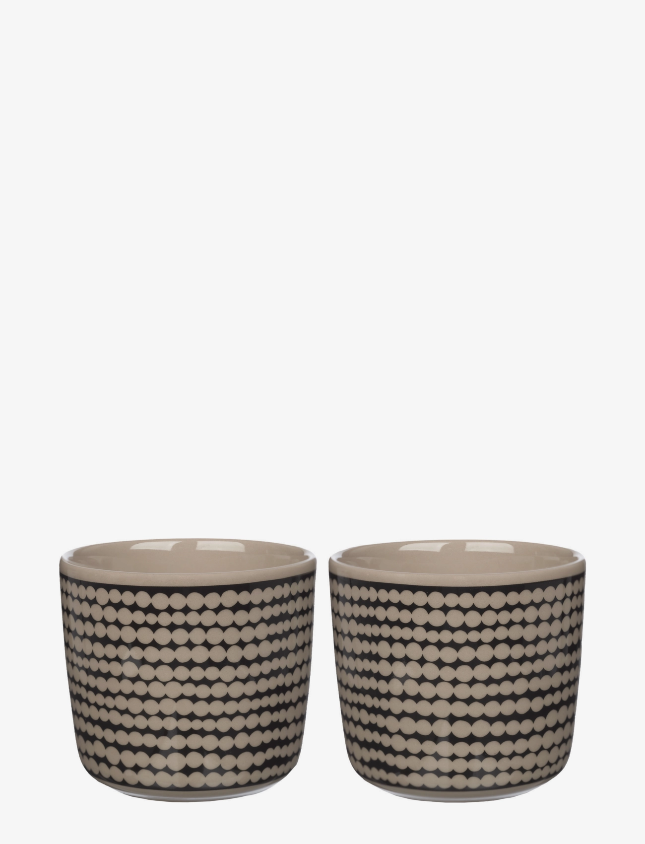 Marimekko Home Siirtola. Cup 2Dl W/Out H 2Pcs, 20 CL, Cups & Mugs, Braun - Coffee Cups, Homeware