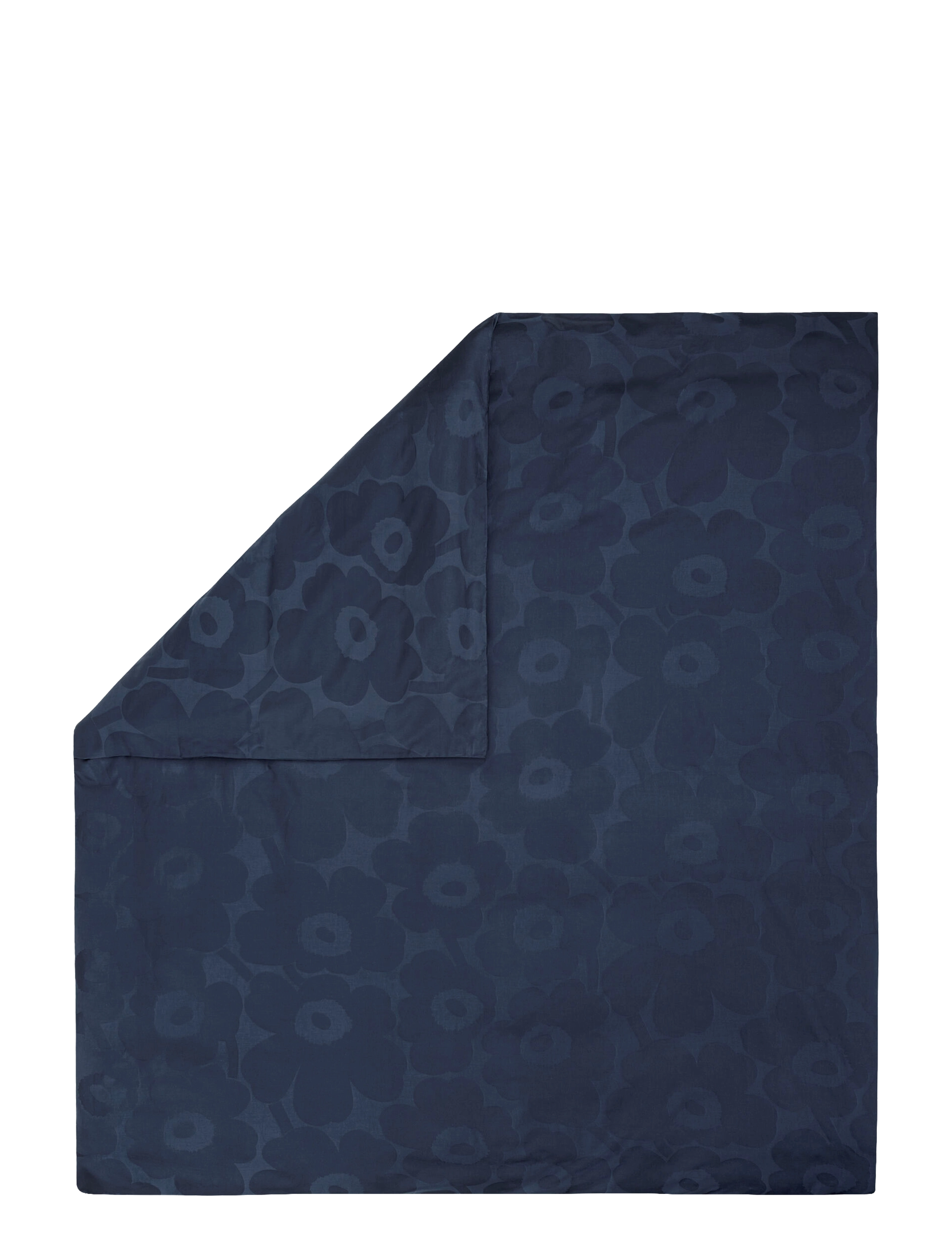 Marimekko Home UNIKKO JACQUARD DUVET COVER - Påslakan - DARKBLUE, BLUE / navy