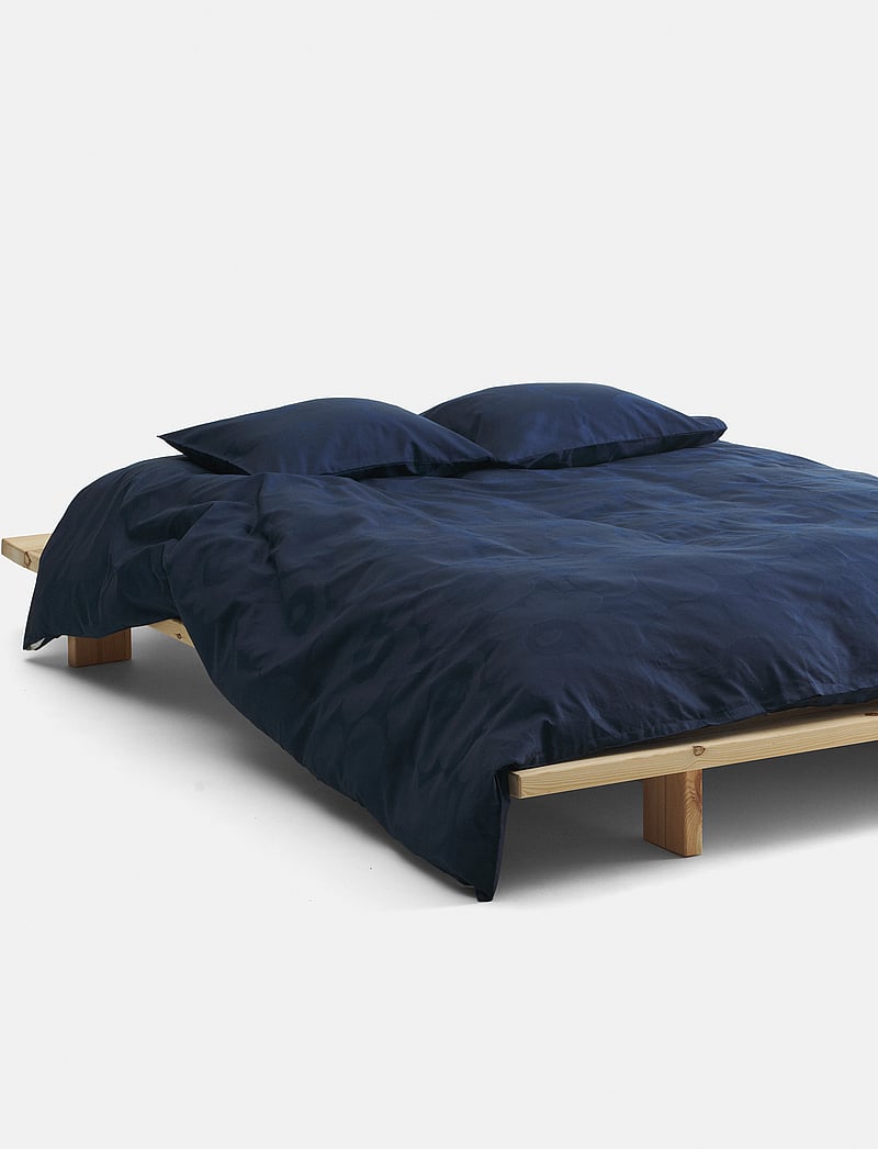Marimekko Home - UNIKKO JACQUARD DUVET COVER - påslakan - darkblue, blue - 1