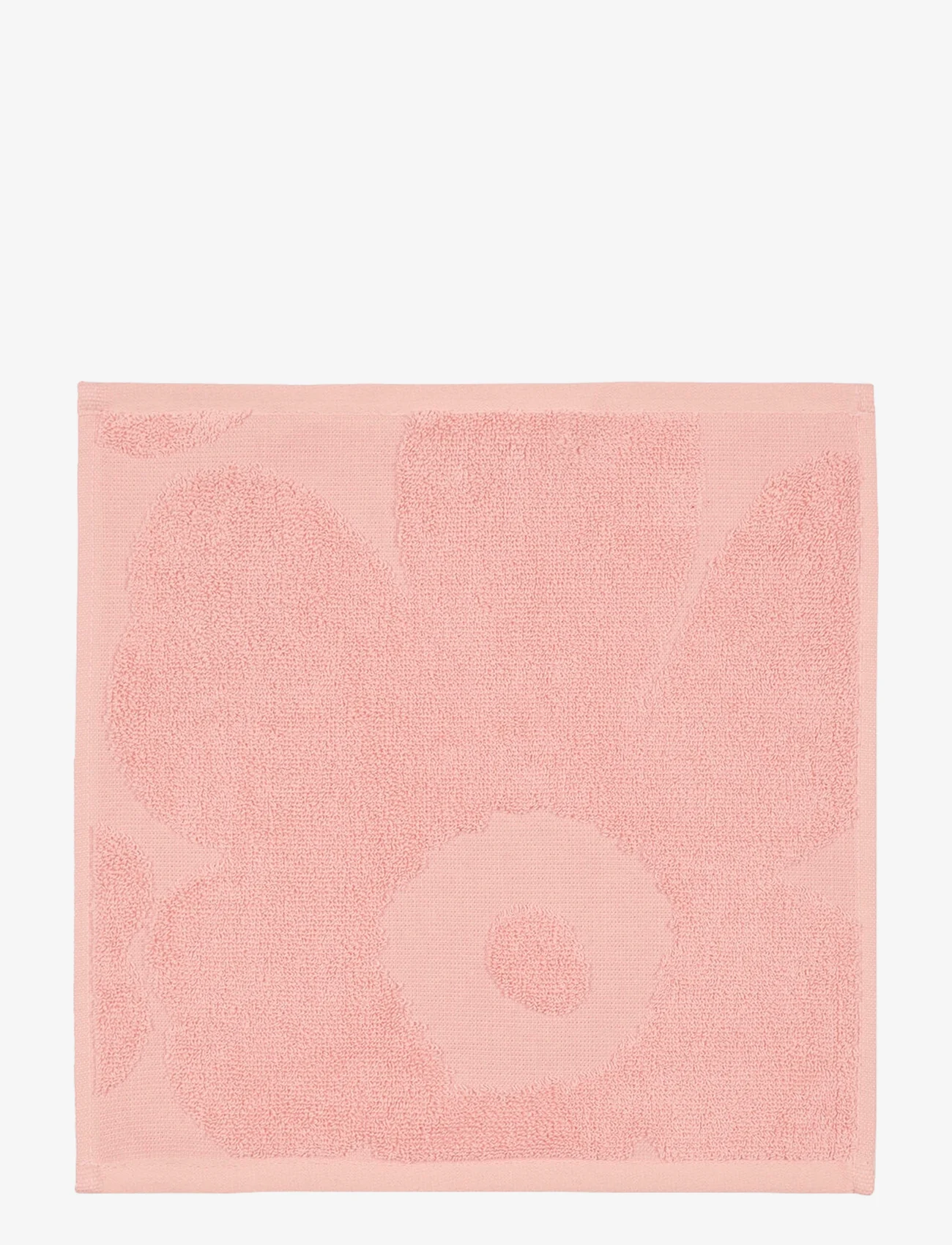 Marimekko Home - UNIKKO MINI TOWEL 32X32CM - ansiktshåndklær - pink, powder - 0
