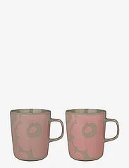 Marimekko Home - UNIKKO MUG - kavos puodeliai - terra, peach - 0