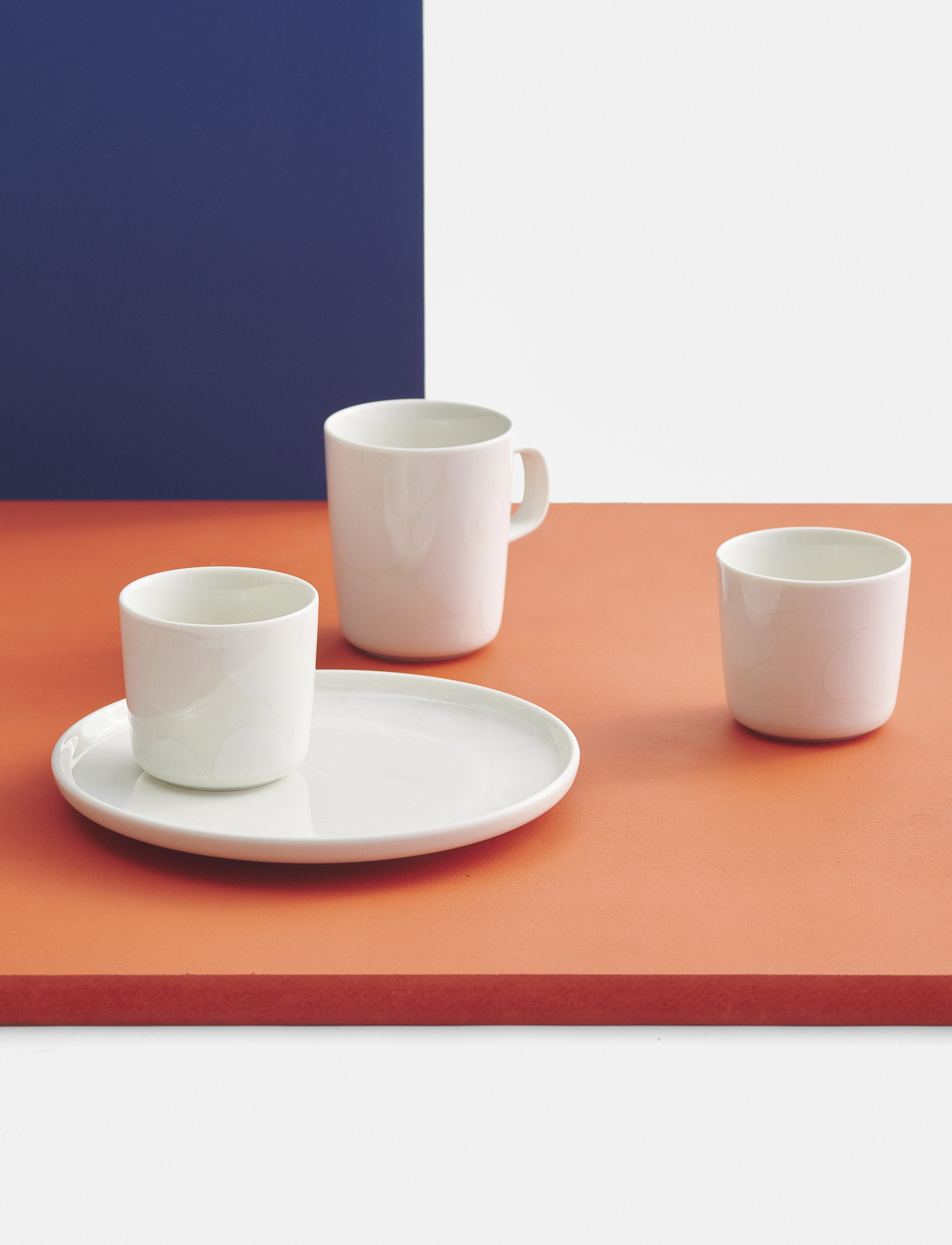 Marimekko Home - UNIKKO MUG 2,5 DL - teetassen - white, natural white - 0