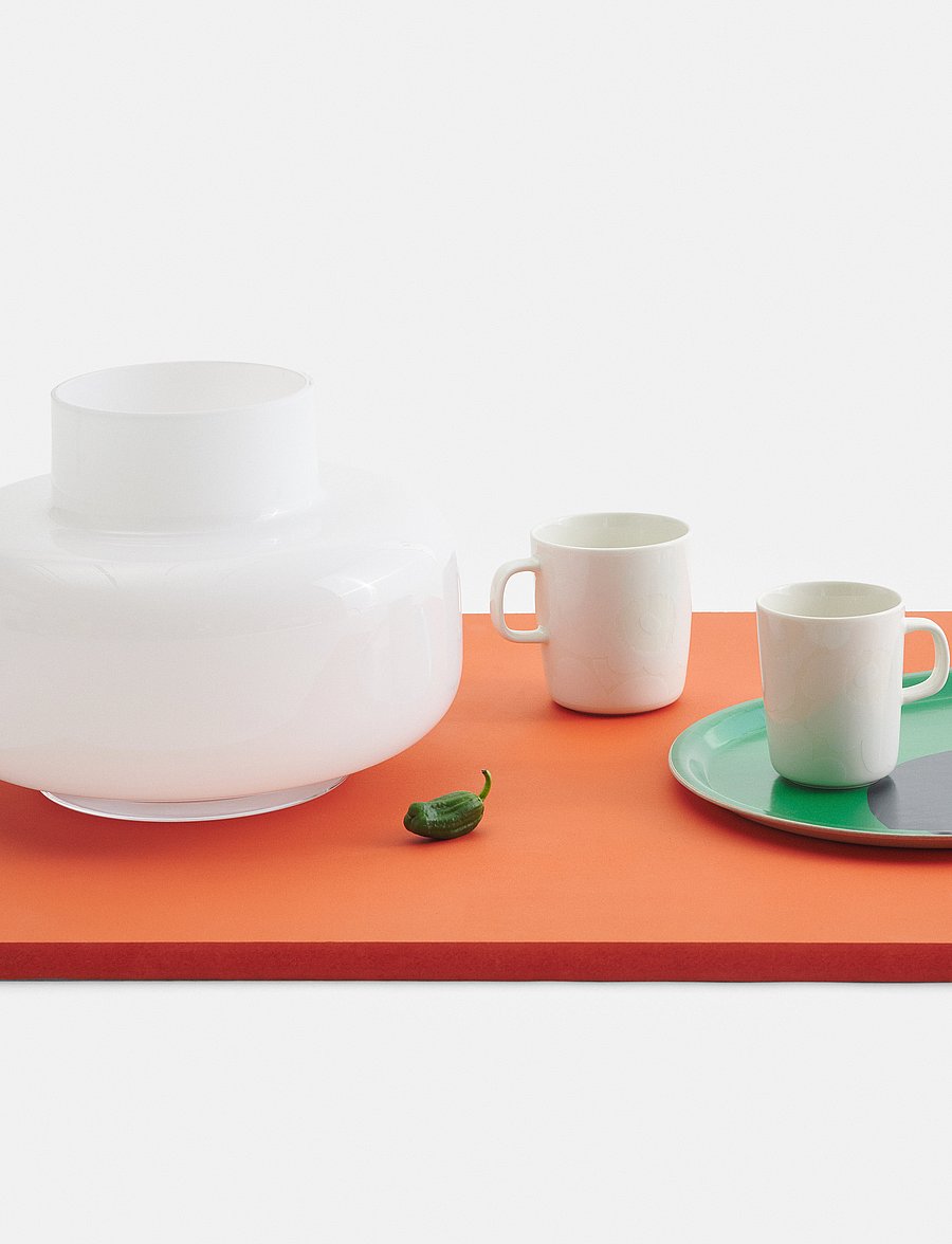 Marimekko Home - UNIKKO MUG 2,5 DL - teetassen - white, natural white - 2