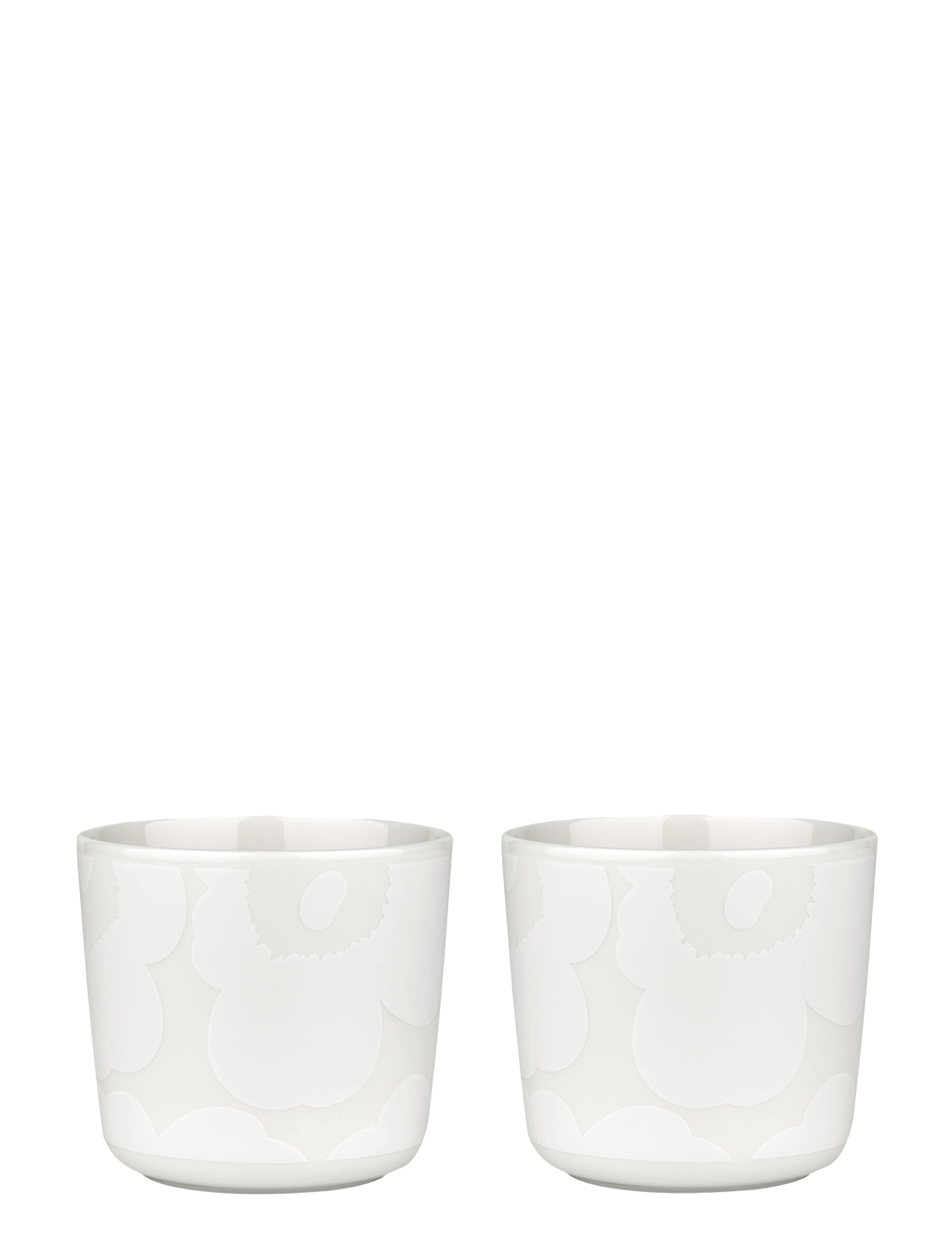 Marimekko Home UNIKKO K.KUPPI 2DL 2 PCS - Marimekko Home - WHITE, OFF WHITE / white