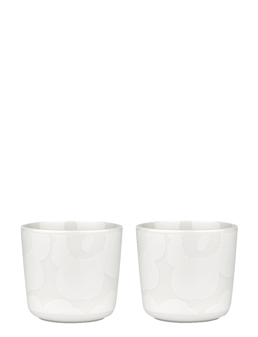Marimekko Home - UNIKKO K.KUPPI 2DL 2 PCS - kaffetassen - white, off white - 1