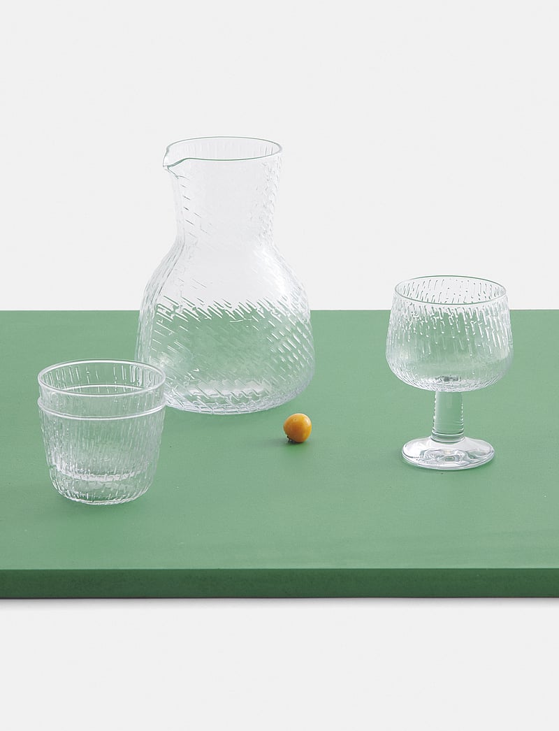 Marimekko Home - SYKSY GOBLET 2,5 DL - valge veini pokaalid - clear - 1