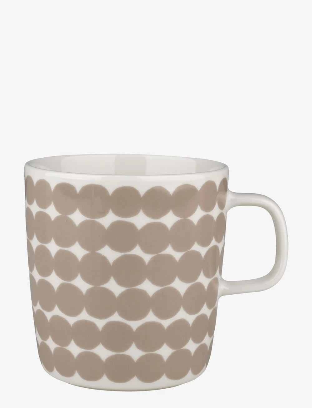 Marimekko Home - OIVA/RÄSYMATTO MUG 4 DL - kohvitassid - white, beige - 0