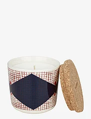 Marimekko Home - TOMINA SCENTED CANDLE - scented candles - white, dark blue, red, dark re - 0