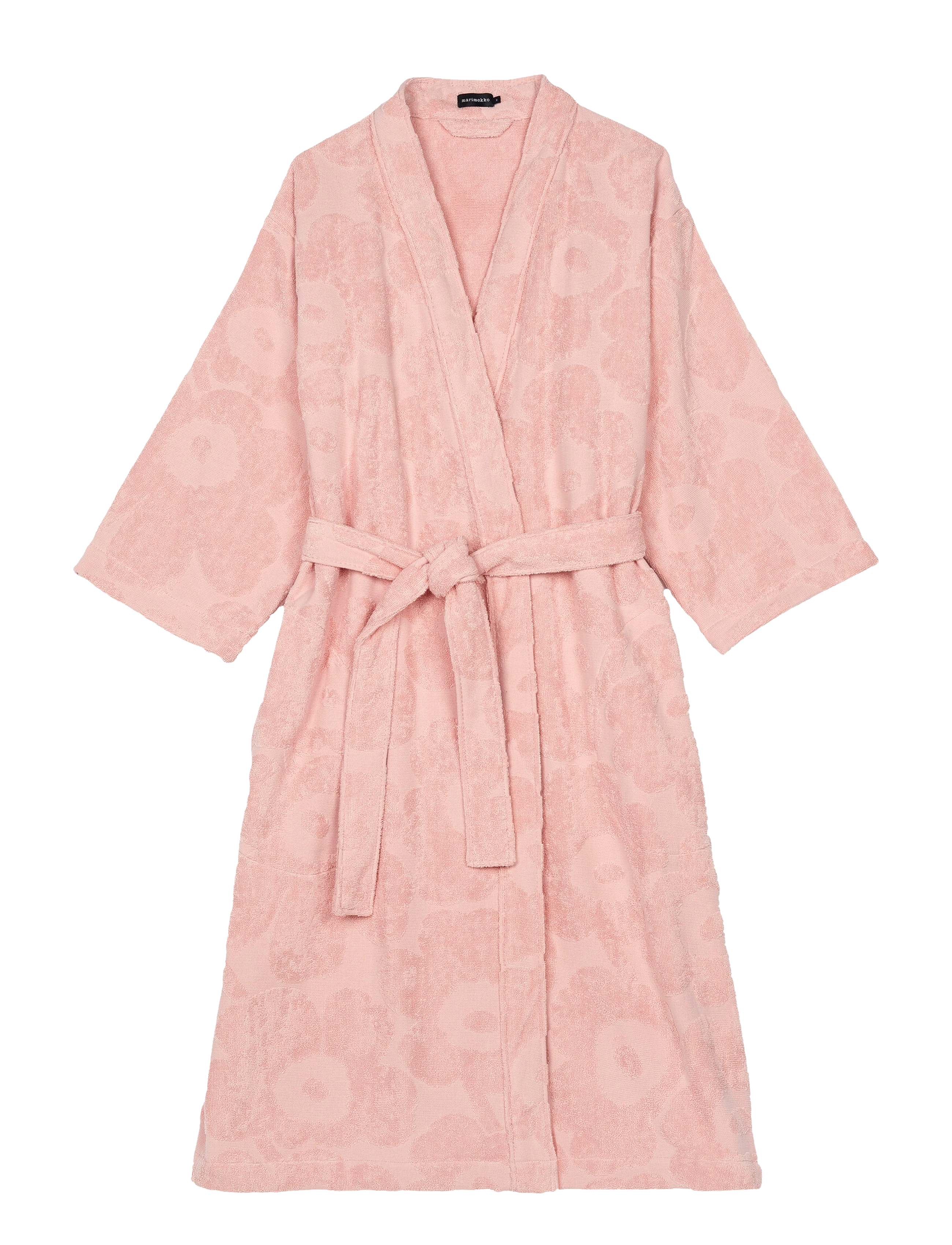Marimekko Home Unikko Bathrobe, L/XL, Bathroom Textiles, Rosa - Robes, Frauen