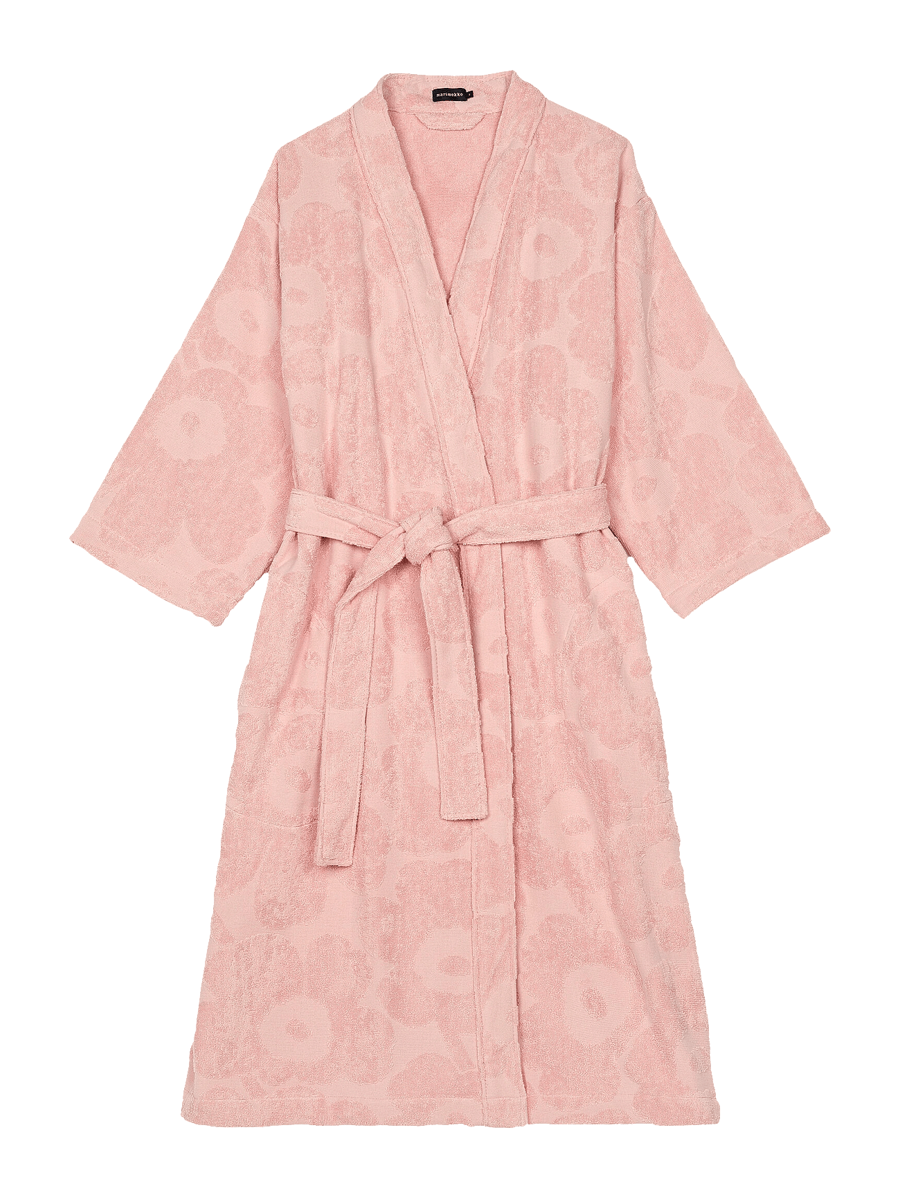 Marimekko Home Pieni Unikko Bathrobe - Pink - L/XL