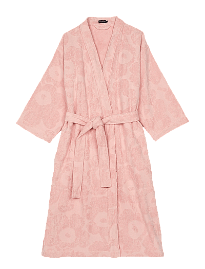 Marimekko Home UNIKKO BATHROBE - Kylpytakit - PINK, POWDER / pink/rose