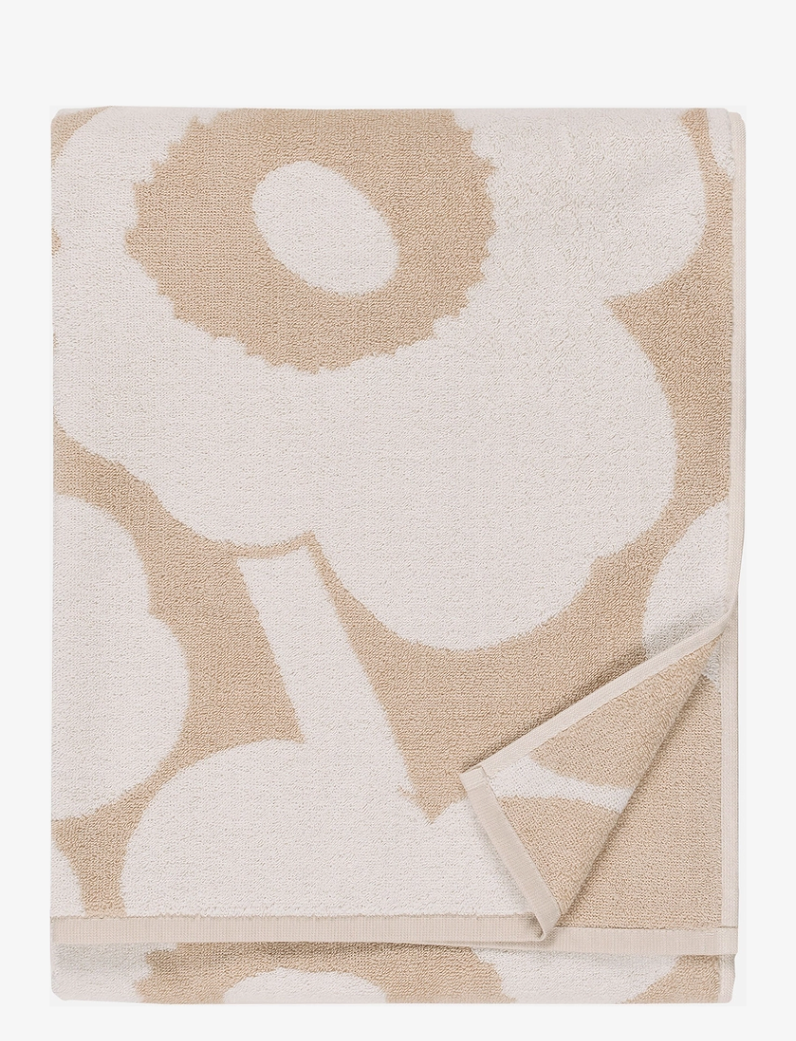 Marimekko Home - UNIKKO BATH TOWEL 70X150 CM - ręczniki kąpielowe - beige, white - 2