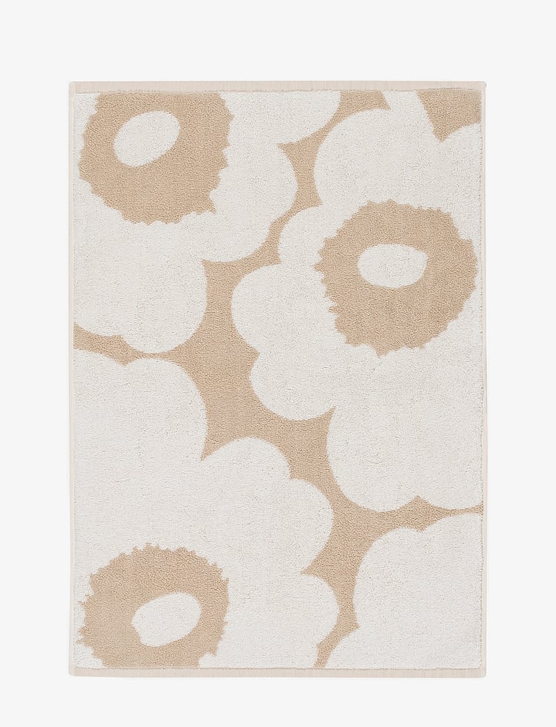 Marimekko Home - UNIKKO HAND TOWEL 50X70 CM - handtücher - beige, white - 1