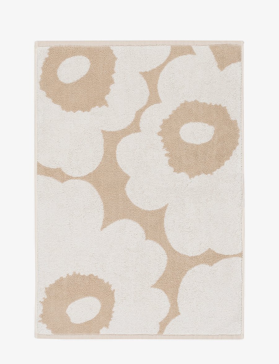 Marimekko Home - UNIKKO HAND TOWEL 50X70 CM - madalaimad hinnad - beige, white - 1
