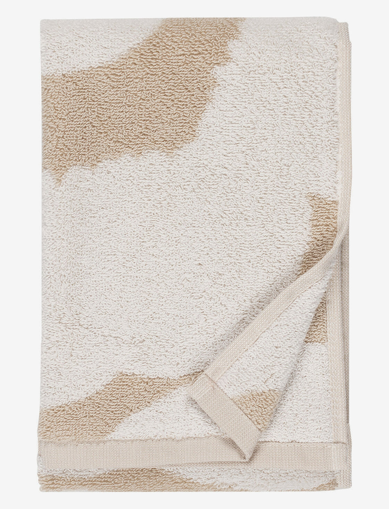 Marimekko Home - UNIKKO GUEST TOWEL 30X50 CM - gästehandtücher - beige, white - 1