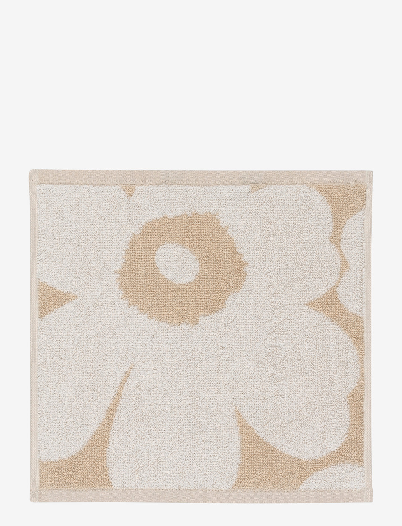 Marimekko Home - UNIKKO MINI TOWEL 30X30 CM - beige, white - 0