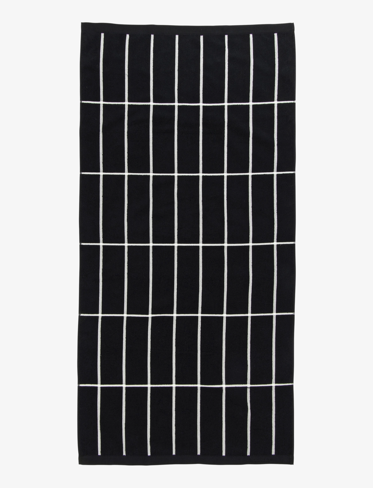 Marimekko Home - TIILISKIVI HAND TOWEL 50X70CM - serviettes pour les mains - black, white - 1