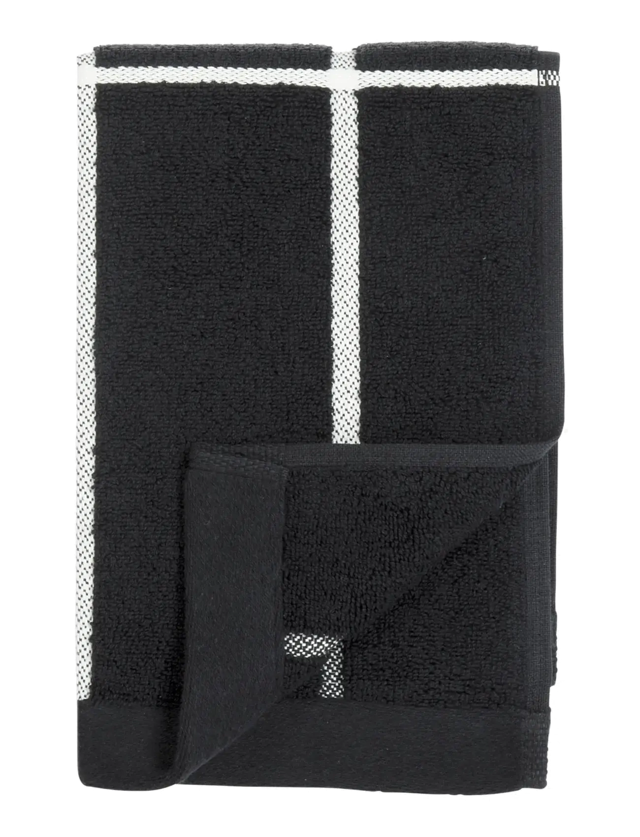 Marimekko Home TIILISKIVI GUEST TOWEL 30X50 - Gifts - BLACK, WHITE / black